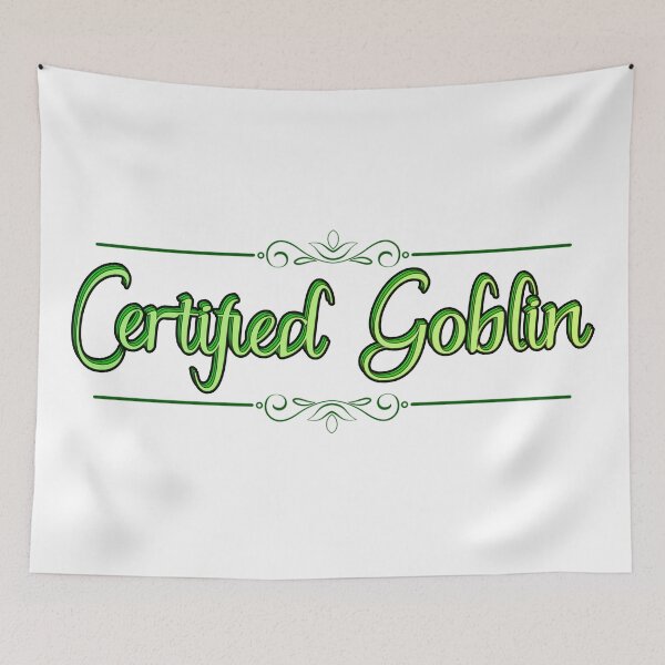 Item preview, Certified Goblin designed and sold by SpookyWoosh.