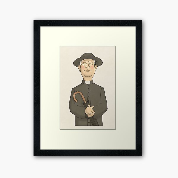 Father Brown Framed Art Print