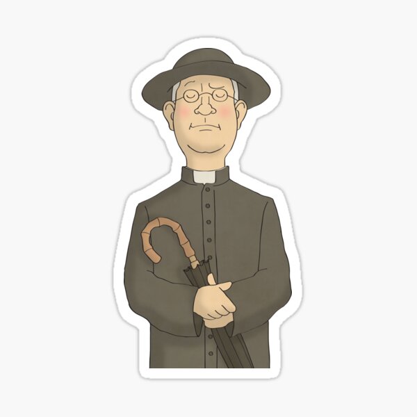 Father Brown Sticker