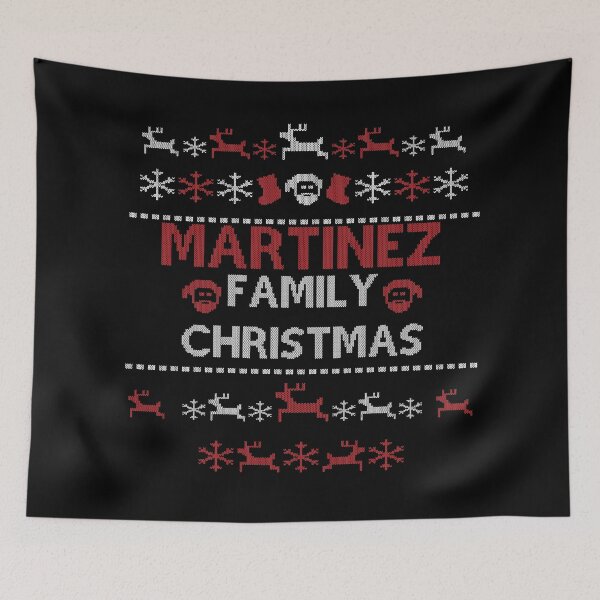Item preview, Martinez holidays white christmas family time merry xmas  designed and sold by Thestarrysky.