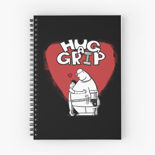 Item preview, “Hug A Grip” designed and sold by SetSketches.