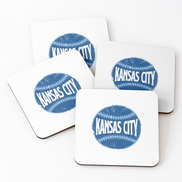 Kansas City Royals - White Coasters (Set of 4)