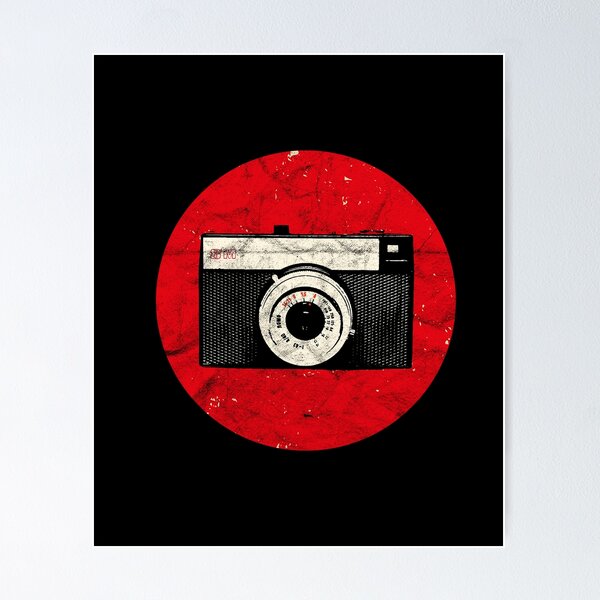 Item preview, Vintage Analog Soviet Camera CCCP Russian Photographer Retro design designed and sold by A-Fashion.