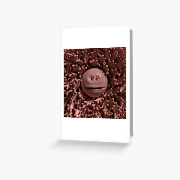 Cursed Emoji (Painted) | Greeting Card