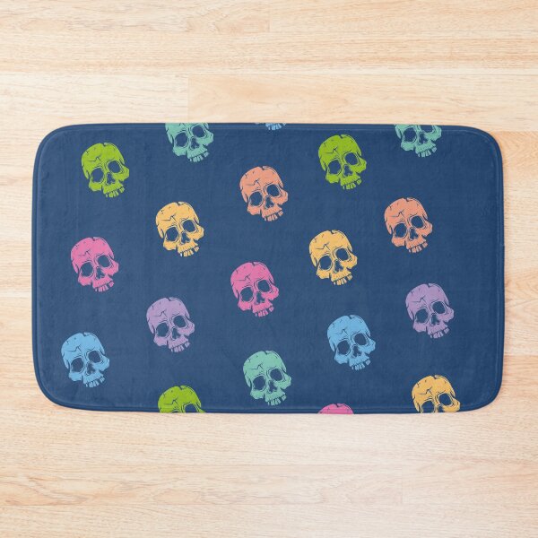 Item preview, RAINBOW SKULL COLLAGE designed and sold by SamMeow.