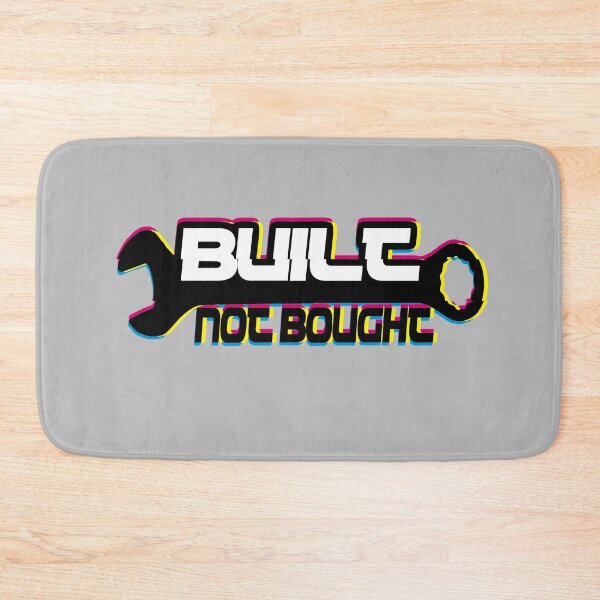 Item preview, Retro Built Not Bought designed and sold by Spoof-Tastic.