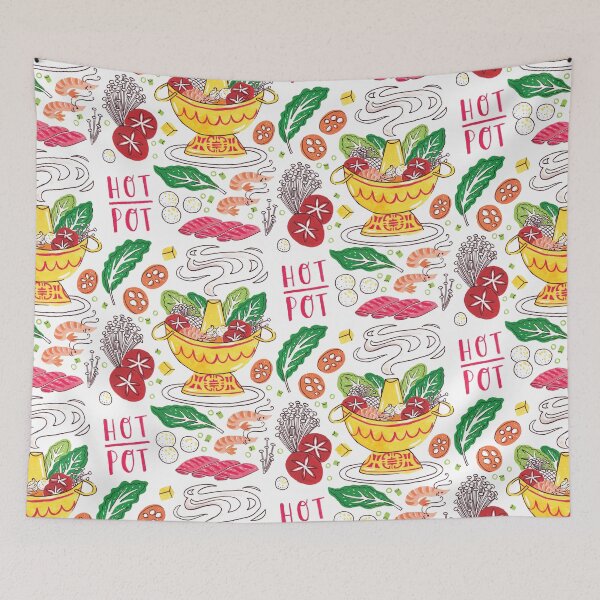 Item preview, Hot Pot Shabu Shabu Chinese Japanese Soup Cuisine  designed and sold by Van Huynh.