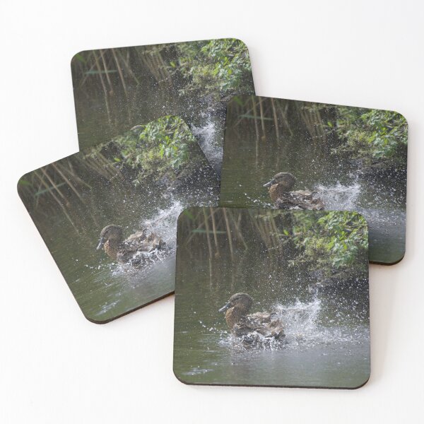 Item preview, Duck Washing In River designed and sold by thelemmingface.