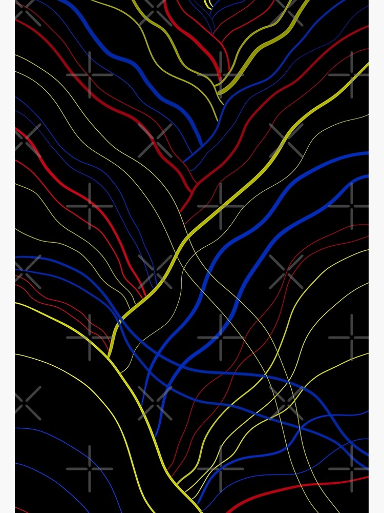 Curved Lines - Abstract Design by planet-eye