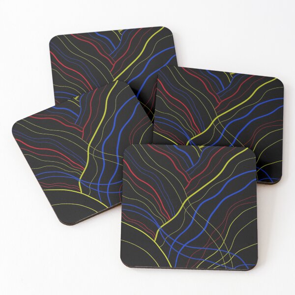 Item preview, Curved Lines - Abstract Design designed and sold by PlanetEye Designs.