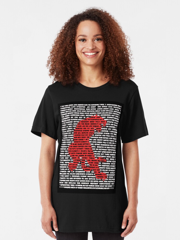 Alternate view of "The Year Of The Tiger" Clothing Slim Fit T-Shirt