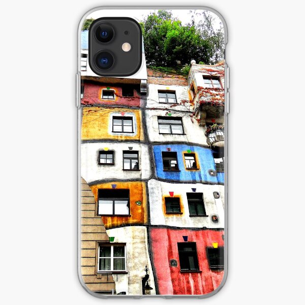 Hundertwasser House iPhone Soft Case