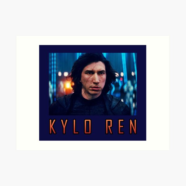 Adam Driver Als Ben Kylo Collage Edit Kunstdruck Von Goon Squad Redbubble