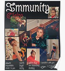 Clairo Immunity Poster, Shirt, Tote Bag Poster