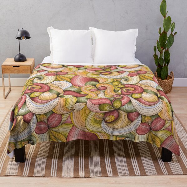 Item preview, Abstract Colorful Swirls designed and sold by 72artteam.