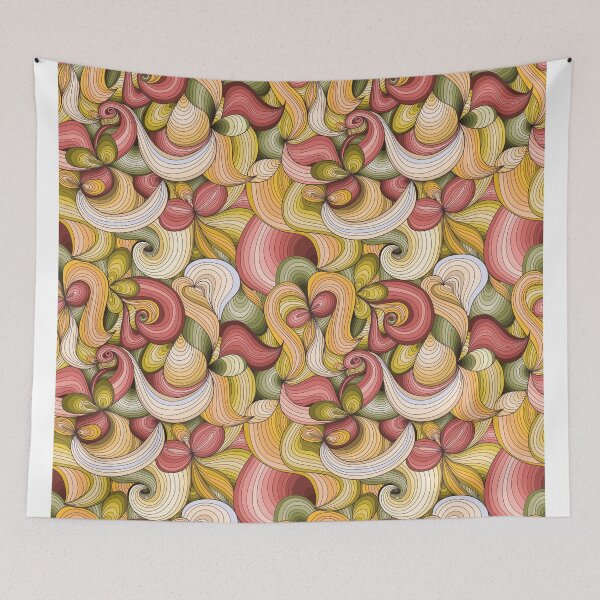 Item preview, Abstract Colorful Swirls designed and sold by 72artteam.