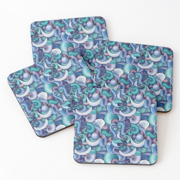 Item preview, Blue Abstraction designed and sold by 72artteam.