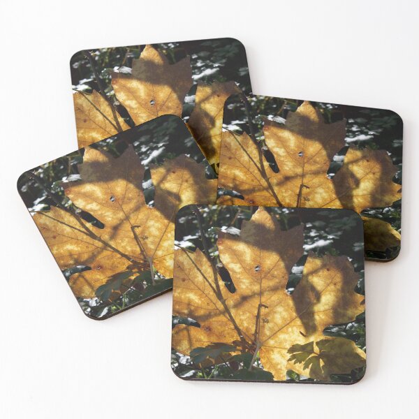 Item preview, Sunlit Shadowy Leaf designed and sold by couragesings.