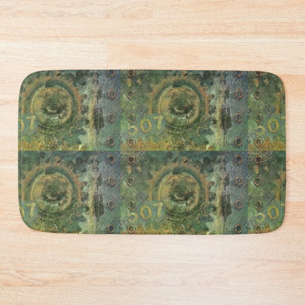 Item preview, Distressed Green Steampunk  designed and sold by WatersEdgeGal.