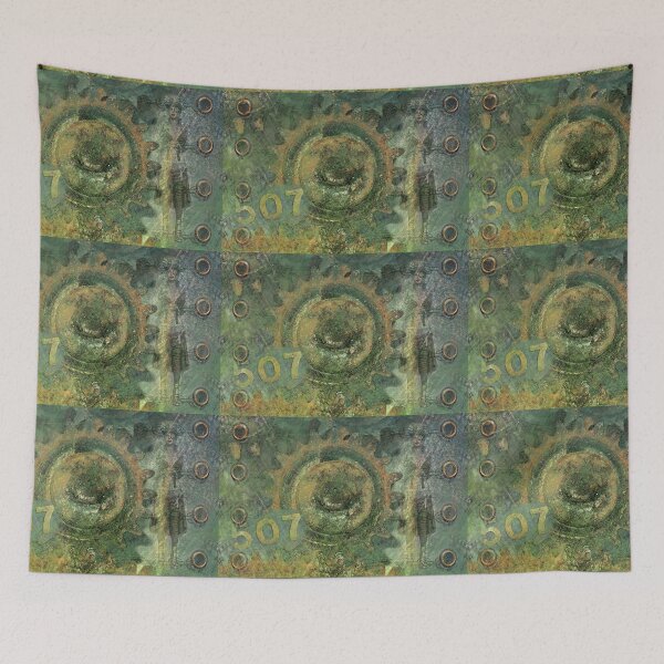 Item preview, Distressed Green Steampunk  designed and sold by WatersEdgeGal.