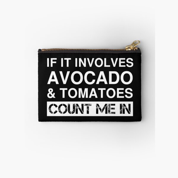 Item preview, Funny Avocado And Tomatoes Healthy Food Fitness designed and sold by Creekman Designs.