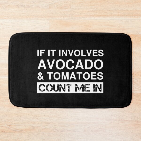 Item preview, Funny Avocado And Tomatoes Healthy Food Fitness designed and sold by Creekman Designs.