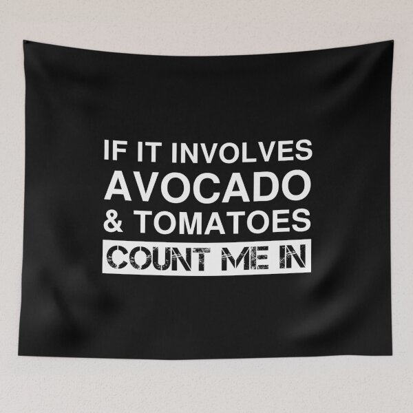Item preview, Funny Avocado And Tomatoes Healthy Food Fitness designed and sold by Creekman Designs.