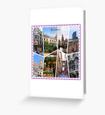 Barcelona Greeting Card