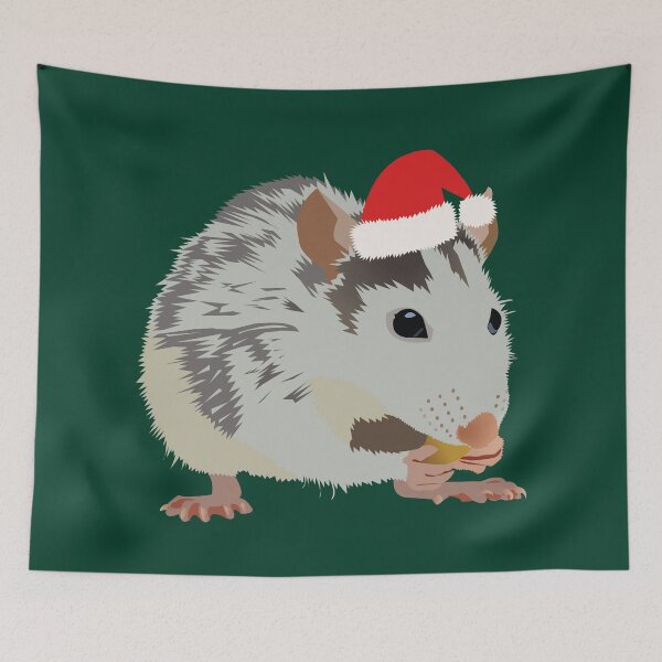 Item preview, Christmas Rat designed and sold by KCPetPortraits.