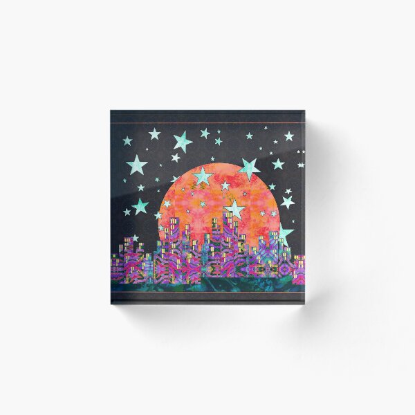 Item preview, Moonrise City Skyline designed and sold by MagickMama.
