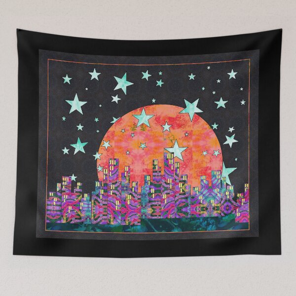 Item preview, Moonrise City Skyline designed and sold by MagickMama.