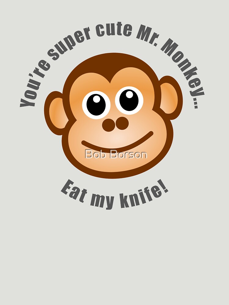 Super Cute Mr. Monkey by bobborson