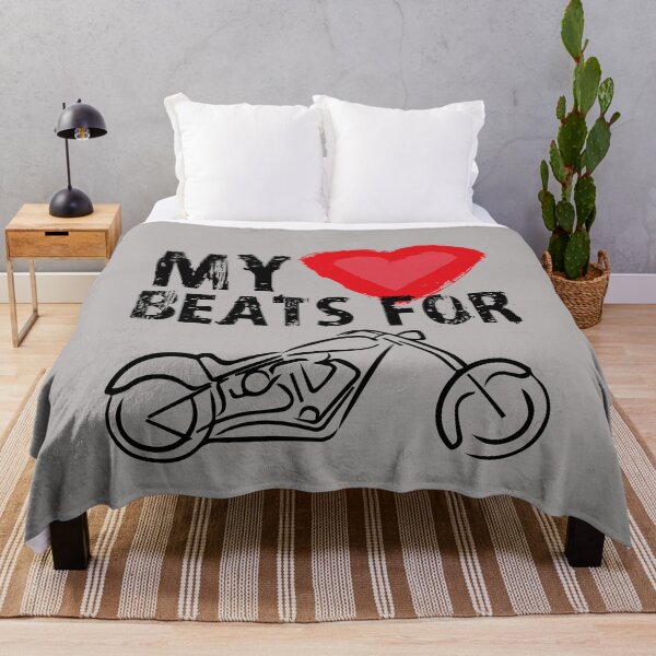 Item preview, MY HEART BEATS FOR MOTORCYCLE designed and sold by tarek25.