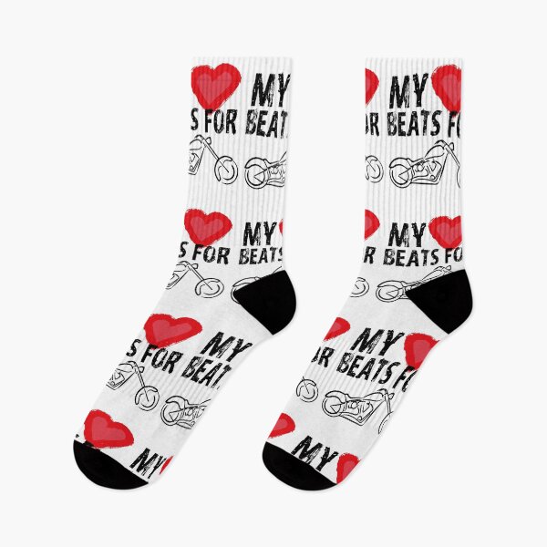 Item preview, MY HEART BEATS FOR MOTORCYCLE designed and sold by tarek25.