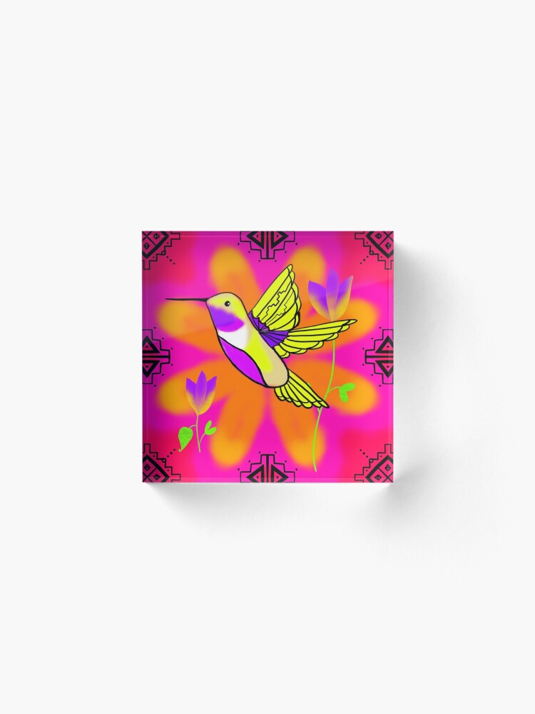 Alternate view of Hum hum Acrylic Block