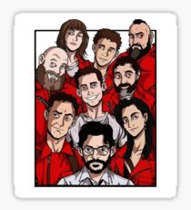 money heist Sticker