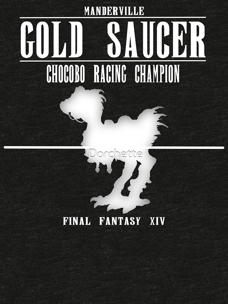 "FFXIV - Gold Saucer Chocobo Racing" T-shirt by PantherLilyz  Redbubble