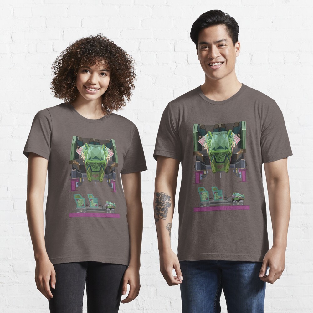Iron Gwazi Coaster Car Design Essential T-Shirt