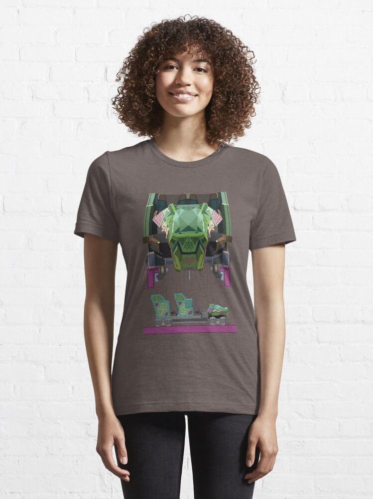 Alternate view of Iron Gwazi Coaster Car Design Essential T-Shirt
