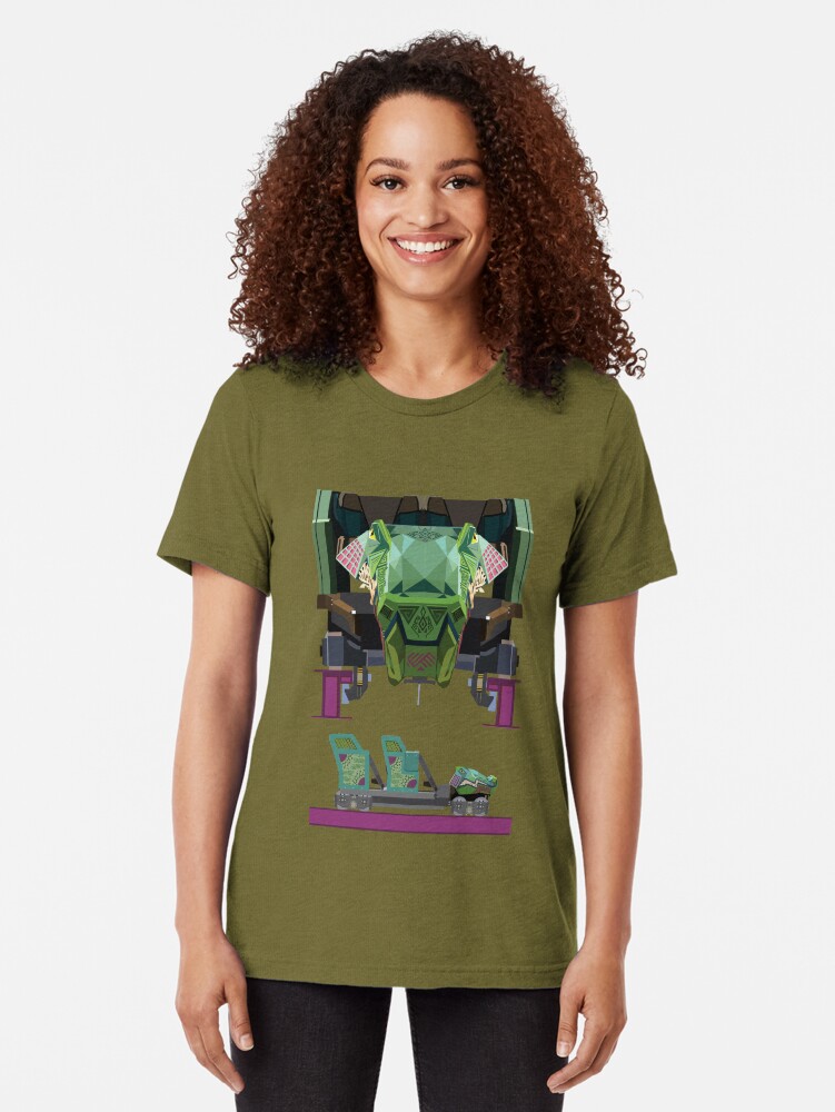 "Iron Gwazi Coaster Car Design" Tshirt by CoasterMerch Redbubble