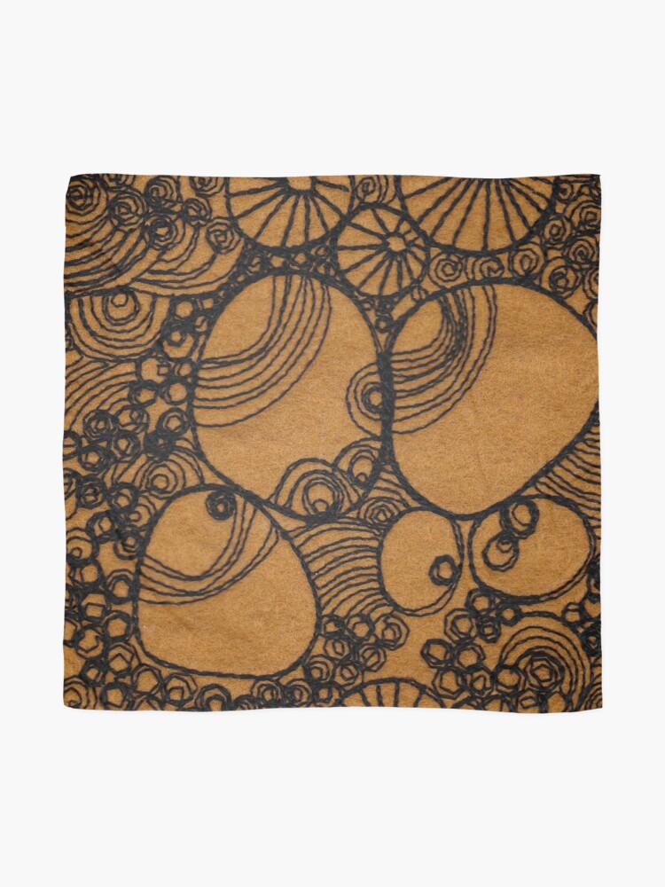 Alternate view of Rockpool Tan #2 Scarf