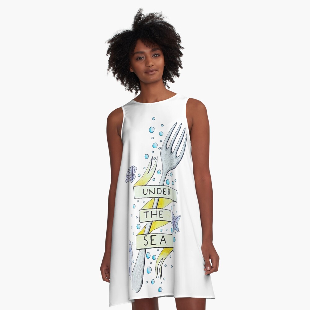 Item preview, A-Line Dress designed and sold by littlemooart.