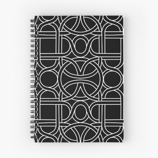 Item preview, Intricate Geometric Black and White designed and sold by karwilberevivalcollection.