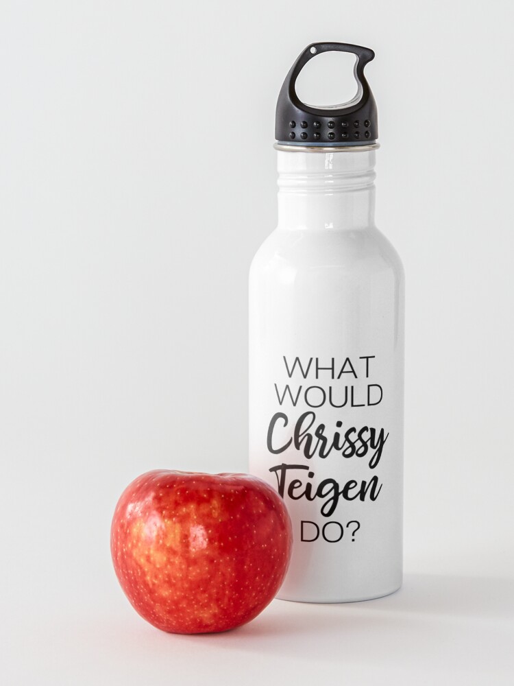 Alternate view of What would Chrissy Teigen do? Water Bottle