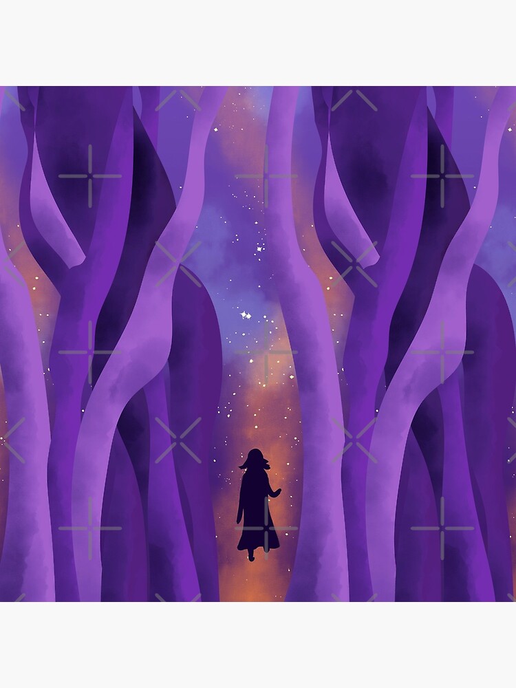 Girl on Path to the Stars by nobelbunt