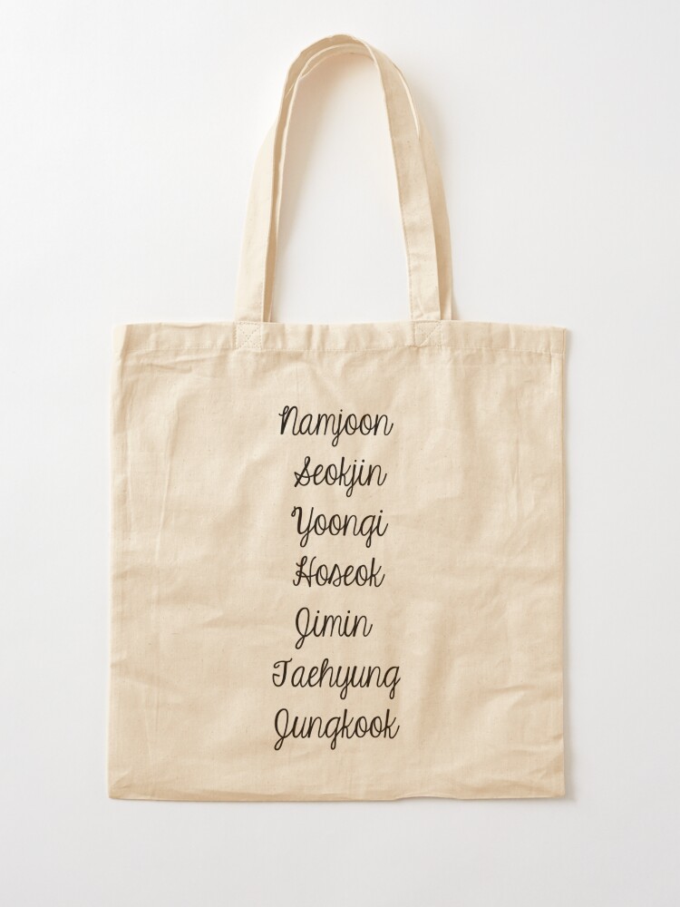 Tote bag online bts