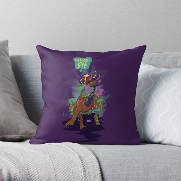 Dragon Style Throw Pillow