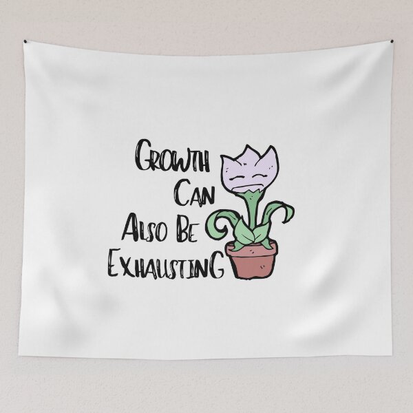 Item preview, Growth Depression Mental Health Cute Funny Gift Sarcastic Happy Fun Introvert Awkward Geek Hipster Silly Inspirational Motivational Birthday Present designed and sold by EpsilonEridani.