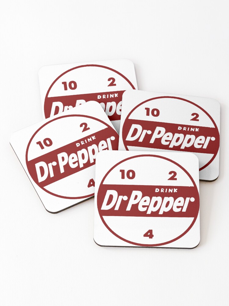 Thumbnail 1 of 5, Coasters (Set of 4), Drink Dr P designed and sold by SwampfoxDesign.