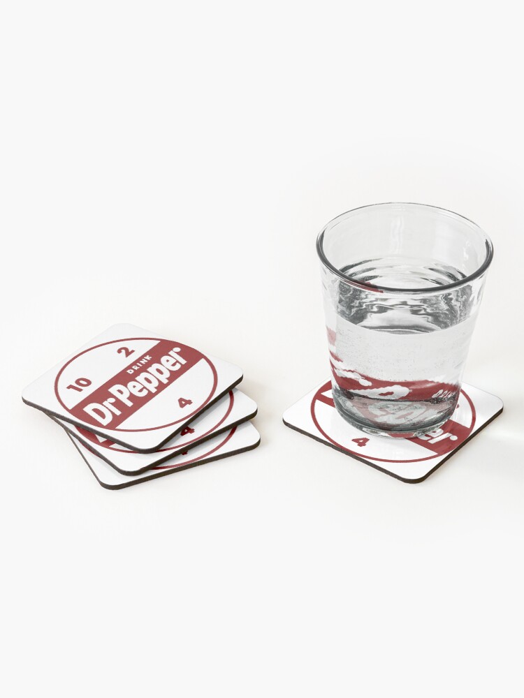Thumbnail 2 of 5, Coasters (Set of 4), Drink Dr P designed and sold by SwampfoxDesign.